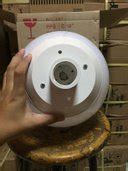 Jual Diameter Inch Lampu Taman Pilar Bulat Putih Susu Plastik Mika