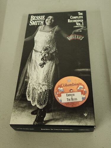 BESSIE SMITH The Complete Recordings Vol 1 Columbia Legacy 2 CDS