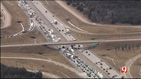 Multiple Accidents Snarl Traffic On I 35 In Edmond