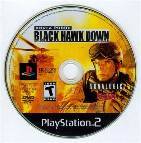 Delta Force Black Hawk Down 2005 PlayStation 2 Box Cover Art MobyGames