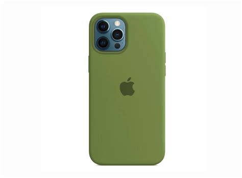 Ripley Case Silicona Para Iphone Pro Max Verde Militar