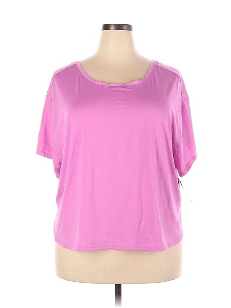 Tek Gear Pink Short Sleeve T Shirt Size 2x Plus 36 Off Thredup