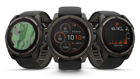 fēnix 8 Solar Jam Tangan GPS Multisport dengan Senter Tenaga Surya