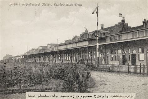 Eerste Wereldoorlog Het station op de grens van België en Nederland