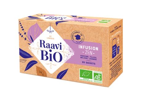 Infusion Zen Bio Raavi X 20 Sachets 30 G La Belle Vie Courses En