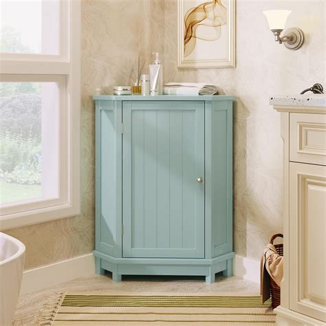 Corner Cabinet With Door Corner Bathroom Storage Cabinet With