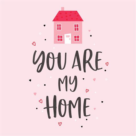 You Are My Home Card Boomf