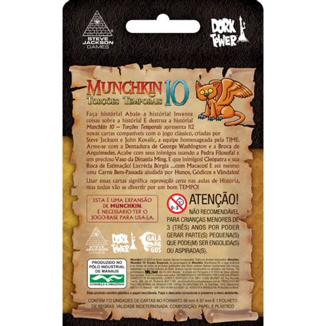 Expansão Munchkin - Expansão Munchkin 10: Torções Temporais