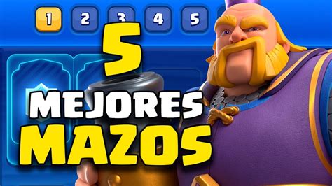 LOS 5 MAZOS CON GIGANTE NOBLE EVOLUCIONADO CLASH ROYALE MEJORES MAZOS