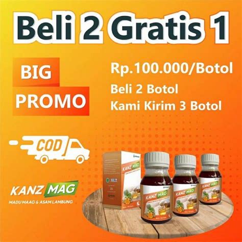 Jual Madu Kanzmag Maag Salam Herbal Asam Lambung Dan Maag Kronis Asli