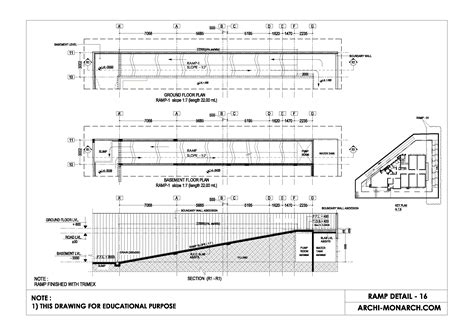 Ramp Detail Sixteen Archi Monarch