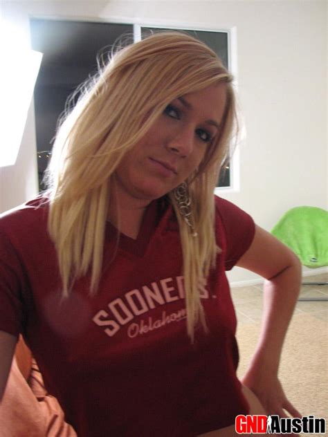 Blonde Girl Next Door Austin Loves To Tease With Her Perfect Perky Tits And Pierced Nipples Porn