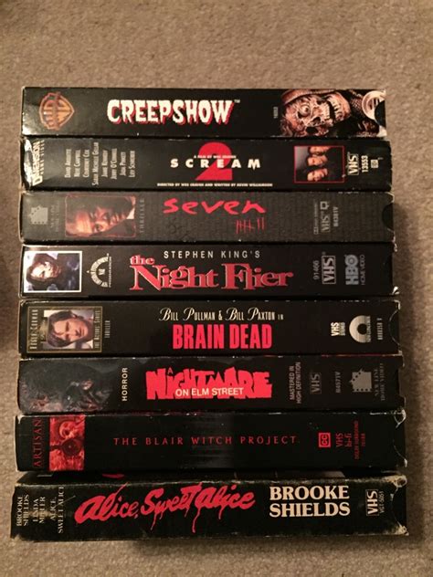 My Horror VHS collection after one year of... - As Above, So Below 🥀