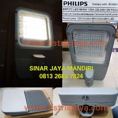 Jual Lampu Jalan Led Philips BRP 372 120 Watt Sinar Jaya Mandiri