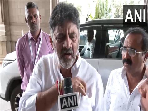 Karnataka Dycm Shivakumar Hits Back At Bjp Over Demand Of Cm