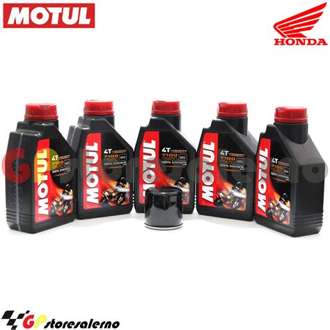 KIT TAGLIANDO OLIO FILTRO MOTUL 7100 15W50 5L HONDA 1800 GL GOLD WING