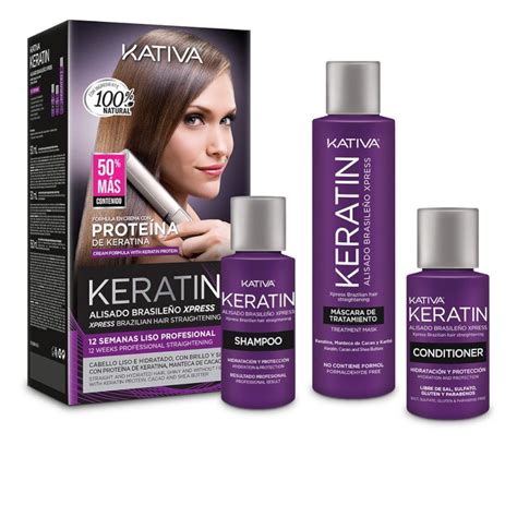 Kativa Keratin Express Alisado Brasileño Lote 3 Pz COMPRA ONLINE