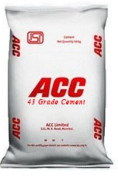 Acc Grade Opc Cement At Rs Rohtas Id