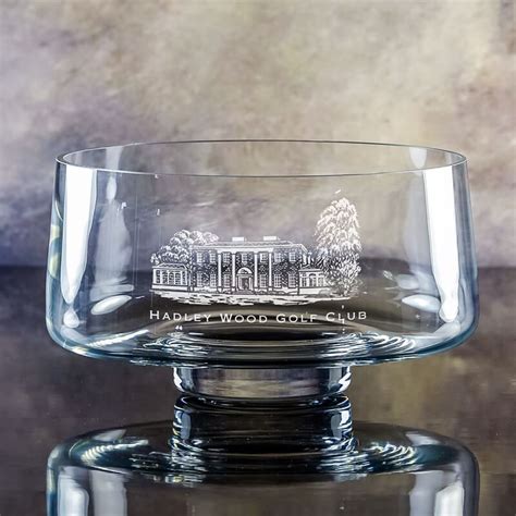 Engraved Crystal Bowl Engraved Ts Majestic Crystal