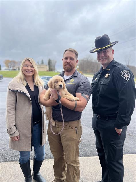 Oneida County Sheriffs Office Unveils Its Newest And Furriest Member