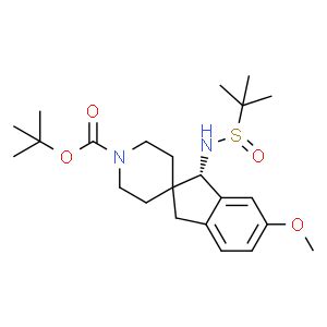 1S 1 Boc 1 R Tert Butylsulfinyl Amino 6 Methoxy Spiro Indane 2