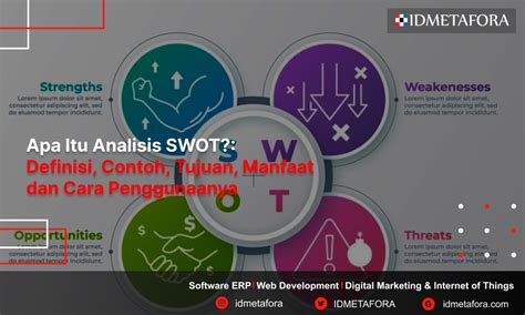 Apa Itu Analisis SWOT Definisi Contoh Tujuan Manfaat Dan Cara