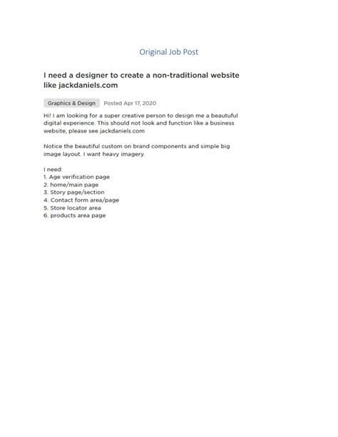 SOLUTION: Upwork cover letter - Studypool