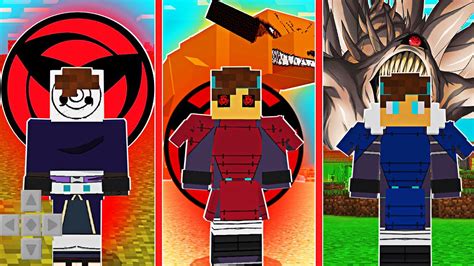 𝙉𝙊𝙑𝘼 ADDON de NARUTO 𝐬𝐡𝐢𝐧𝐨𝐛𝐢 𝐥𝐞𝐠𝐞𝐧𝐝𝐬 para MINECRAFT de CELULAR