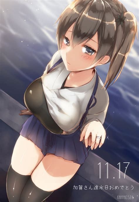 艦これ「加賀さんおめでとう🎉🎊いつもお世話になってます 加賀生誕祭2016 」めぃんのイラスト