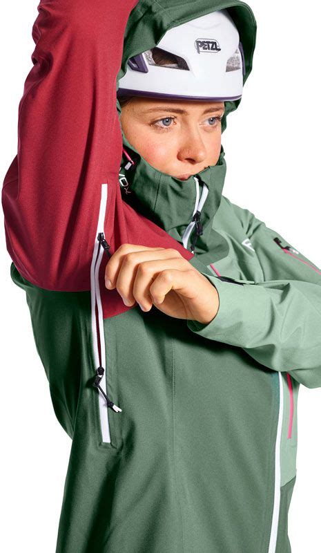 Ortovox 3L Ortler Jacket W Green Forest Women S Ski Touring Jackets