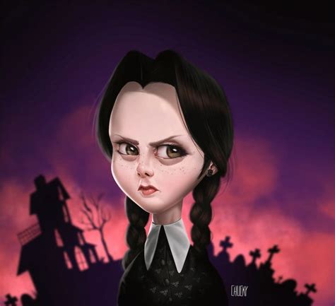 Wednesday Addams Wednesday Addams Geek Art Artist