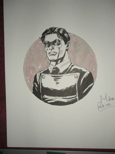 Original Bucky By Mike Perkins In Nathan Lees Commisions And