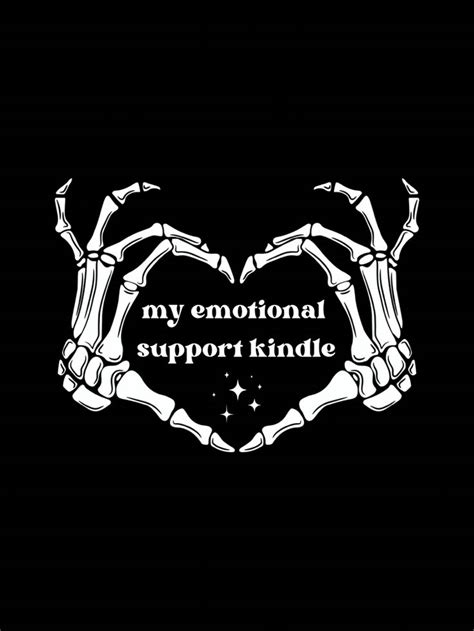 Two Hands Making A Heart Shape With The Words My Emotion Support Kindle