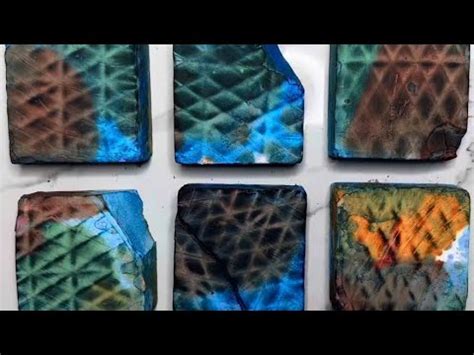 Dyed Gymchalk Vibrant Blocks Crumble Compilation ASMR YouTube