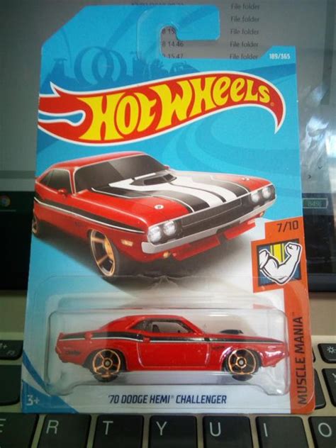 Hot Wheels 70 Dodge Hemi Challenger Red Lazada Indonesia