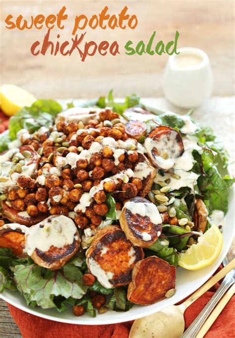 Sweet Potato Chickpea Salad Minimalist Baker Recipes