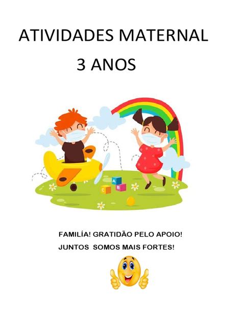 Maternal 3 Qual Idade - Atividades para Maternal 3 Anos | PDF | Coruja | Vermelho