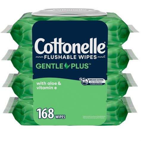 Kroger Cottonelle Gentleplus Flushable Wet Wipes With Aloe And Vitamin E Same Day Delivery Or