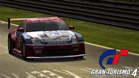 Gran Turismo 4 Nissan 350Z Concept LM Race Car 02 Nurburgring 4K