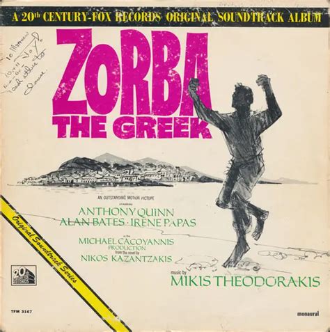 Mikis Theodorakis Zorba The Greek Original Soundtrack Vinyl Records