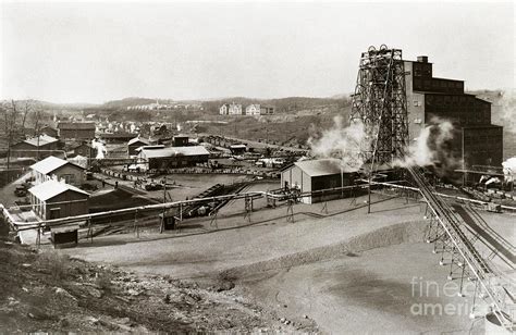 The Wanamie Colliery Lehigh And Wilkes Barre Coal Co Wanamie Pa Early