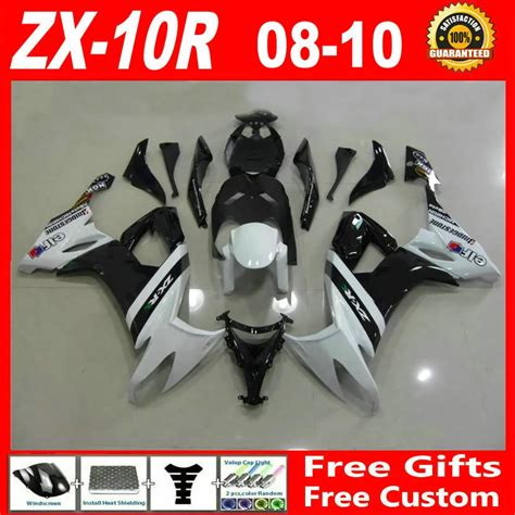 Free Customize Molding Fairing Kit For Kawasaki Ninja ZX10R 08 09 10