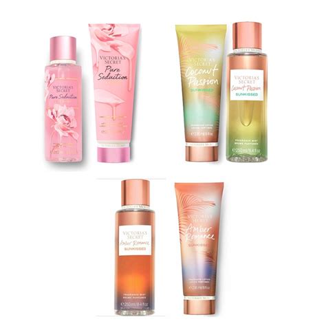 Jual Victoria Secret Coconut Passion Sunkissed Amber Romance Sunkissed