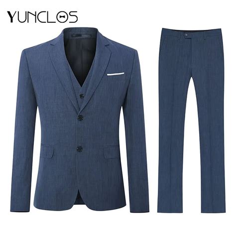 Yunclos Cl Sico Rayas Hombres Traje De Piezas Traje De Hombre De