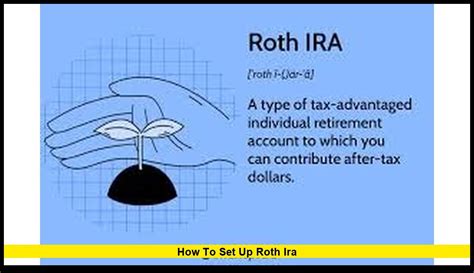 how to set up roth ira account