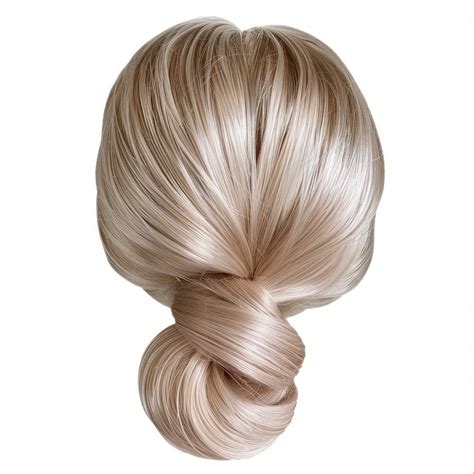 Elegant Blonde Hair Bun Free Photo Rawpixel