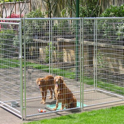 Prefab 5x10 Luxury Boarding Kennels For Small Dogs Metal Modern Indoor