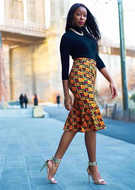 Latest Ankara Skirt Styles You Should Check Out Thrivenaija