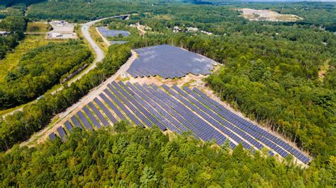 Watch Flyover Footage Of A 65 Mw Community Solar Project In Maine Pv Magazine Usa