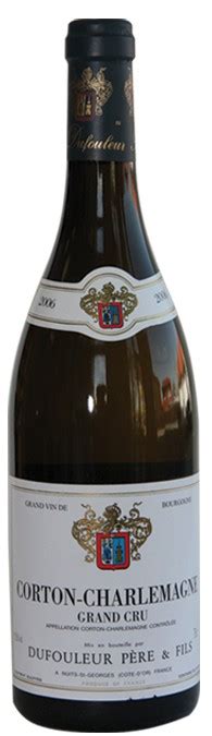 Corton Charlemagne Grand Cru Dufouleur Pere Fils France Obchod